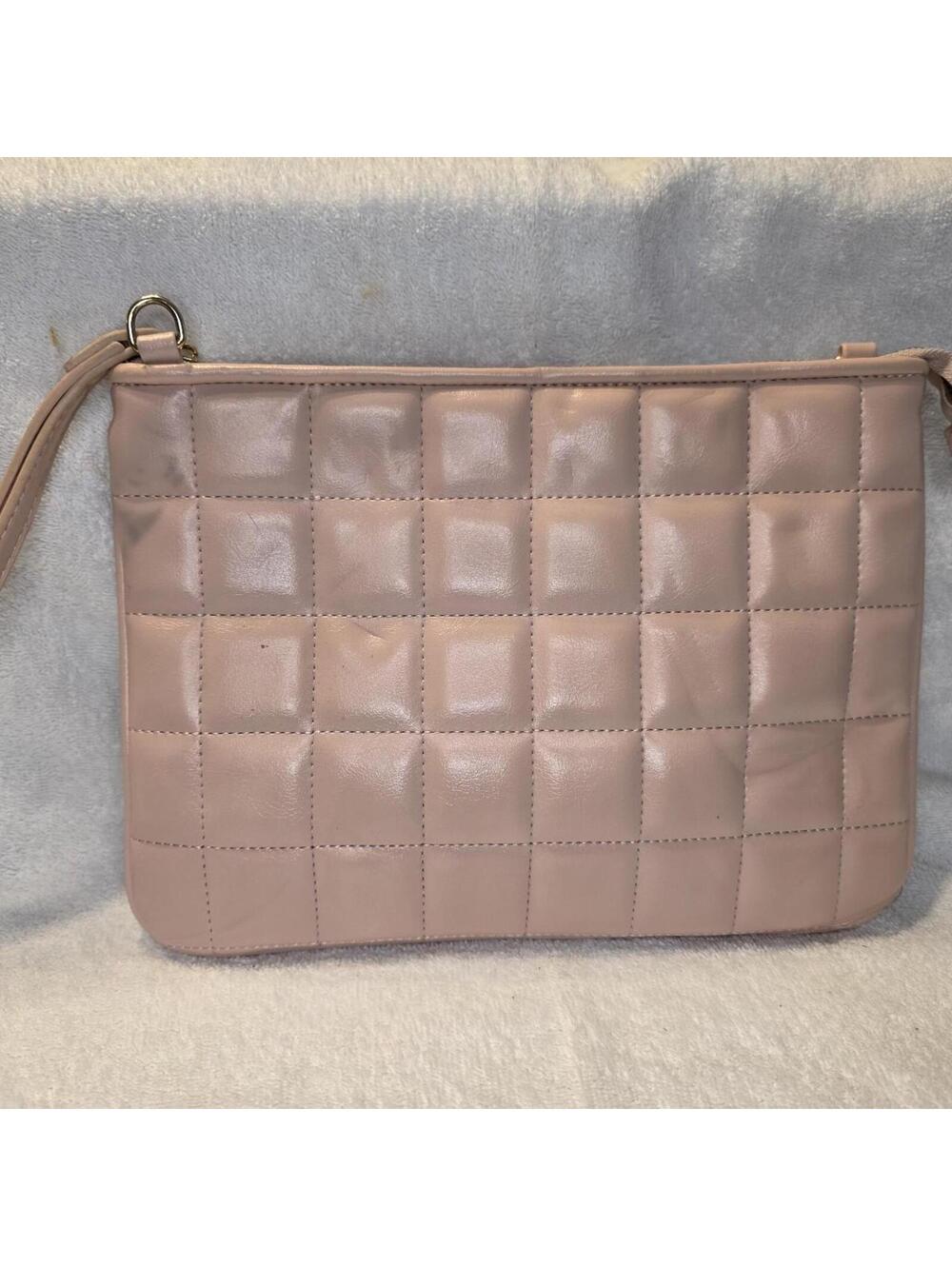 Women's Pink and Tan Bag